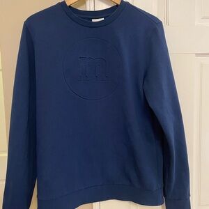 M&M'S Deep Blue Crewneck Sweater